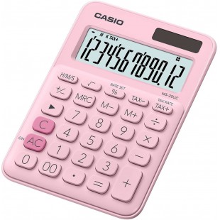 Casio MS 20UC PK Calculatrice de bureau Rose