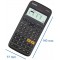 Casio ClassWiz FX-82DE X Calculatrice Scientifique/Technique Noir