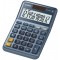 Casio MS120EM Calculatrice de Bureau Alimente par Batterie solaire Bleu