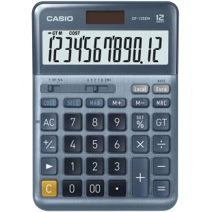Casio Calculatrice de Bureau DF120EM