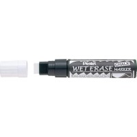 Pentel Weterase SMW56-W Marqueur vitre pointe large biseautee 10x15 mm Blanc