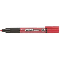 Pentel Paint Marker Marqueur peinture couvrante a  Pointe conique moyenne Rouge