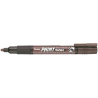 Pentel Paint Marker Marqueur peinture couvrante a  Pointe conique moyenne Marron