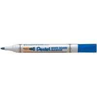 Pentel MW85-C Marqueurs effacables pour tableau Blanc pointe conique moyenne encre Bleue