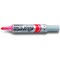 Pentel Maxiflo Brosse pour tableau blanc + 4 Marqueurs a  pointe conique large Noir/Blanc/Rouge/Vert