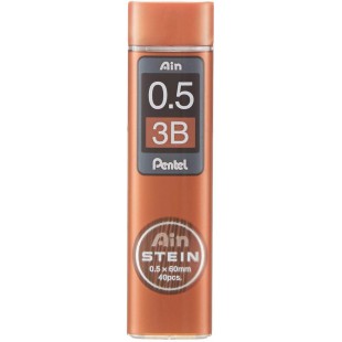 Pentel 0,5 mm AIN Stein recharge plomb 3B