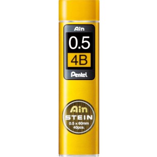 Pentel 0,5 mm AIN Stein recharge plomb 4B