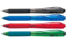 PENTEL Stylos a  bille retractable WOW BK440, noir