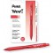 Pentel BK440 Wow Penna Sfera, Rosso, 12 Pezzi