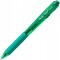 Pentel BK440 Wow Stylo bille retractable corps triangulaire confortable Vert