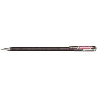 Pentel 23-k110 Dual metallique Hybrid Dual metallique Roller encre gel, Gel, 1 piece, brillant 2 effets de couleurs differentes 