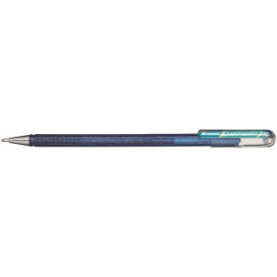Pentel 23-k110 Dual metallique Hybrid Dual metallique Roller encre gel, Gel, 1 piece, brillant 2 effets de couleurs differentes 