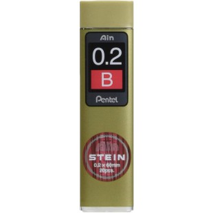 Pentel C272W-B Mines pour Porte-mines Trace 0,2 mm Densite B