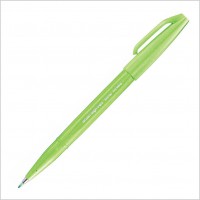 Pentel Arts Brush Sign Pen SES15C-KX, Feutre pinceau, Vert pastel