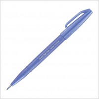 Pentel Arts Brush Sign Pen SES15C-V2X, Feutre pinceau , Indigo