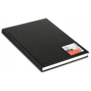 Carnet 98 feuilles Art Book One 14x21.6 100g/m², reliure cousue, couv. noire