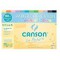 CANSON Pochette papier creation couleur A4 12 feuilles 150g/m² - couleurs vives assorties