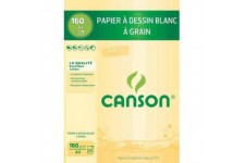 CANSON Bloc de papier a  colorier A4 160 g/m²