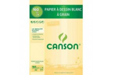 CANSON Bloc de papier a  colorier A4 160 g/m²
