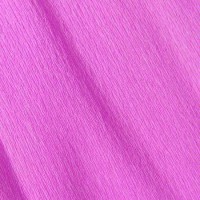 Lot de 10 Rouleau papier crepon standard 50x250 32g/m² crepage 60%, coloris rose