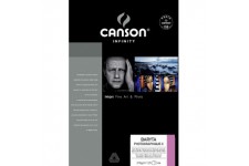 Canson Infinity Baryta Photographique II - Tirage Papier Photo Baryte - Boite de 25 feuilles A4 - Baryte Satine - Blanc Pur - 31