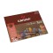 CANSON Papier MI-TEINTES® (nid-d'abeilles) Touch - Bloc 12 feuilles - colle grand cote 24x32 335g/m² 6 couleurs assorties