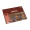 CANSON Papier MI-TEINTES® (nid-d'abeilles) Touch - Bloc 12 feuilles - colle grand cote A3 335g/m² 6 couleurs assorties