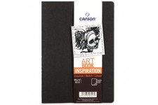 CANSON Carnet de dessins ARTBOOK INSPIRATION, A4, noir,