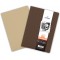 Canson Carnet de dessin Cahier A4 avec Couverture Marron fonce/Chanvre clair 21 x 29,7 cm 36 feuilles