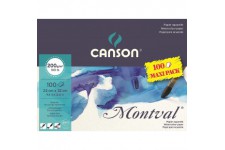 Canson Montval 807353 Bloc papier aquarelle