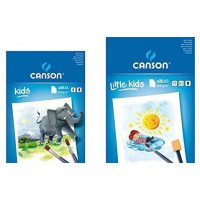 CANSON Bloc coloriage, A4, 200 g/m2, 20 feuilles