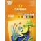 CANSON Kids, Papier Dessin Couleur, Lisse, 185gsm, 114lb, Bloc Colle Petit Cote, 24x32cm, 10 Couleurs Assorties, 10feuilles