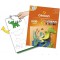 CANSON Kids, Papier Dessin Couleur, Lisse, 185gsm, 114lb, Bloc Colle Petit Cote, 24x32cm, 10 Couleurs Assorties, 10feuilles