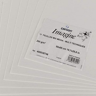 Manipak 10 feuilles Imagine 50x65 200g/m²