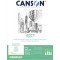 CANSON "C" a  grain, Papier Dessin Blanc, Grain Fin, 180gsm, 110.5lb, A3-29,7x42cm, Blanc Naturel, 30feuilles & Papier Croquis B