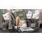 Canson 48990 Bloc Spirale C Grain Croquis Dos Tres Rigide 180G A4+ Papier Assorties