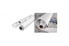 Rouleau The Wall 1x5m 220g/m², extra lisse blanc