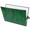 Canson Carton a  dessin Classic fermeture par 3 rubans de soie noire 52 x 72 cm Vert