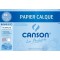 CANSON Pochette papier calque A4 12 feuilles 70g/m² + pastilles adhesives repositionnables