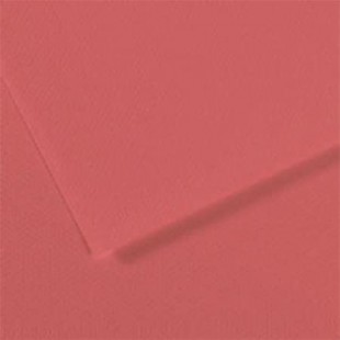 Lot de 10 : Feuille Mi-TeintesÂ® 50x65 160g/mÂ², coloris rose venitien 189