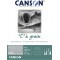 CANSON "C" a  GRAIN Bloc 30 feuilles A3 250g/m² couleur gris