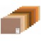 Pochette 10 feuilles Mi-teintes® 50x65 160g/m², coloris assortis nuances de brun (10)