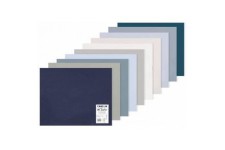 Pochette 10 feuilles Mi-teintes® 50x65 160g/m², coloris assortis tons froids (10)