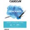 CANSON Bloc 20 feuilles GRADUATE Aquarelle - colle petit cote - A3 250g/m²