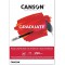 CANSON Bloc 20 feuilles GRADUATE Huile & Acrylique - colle petit cote - A3 290g/m²