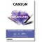 CANSON Bloc 20 feuilles GRADUATE Mixed Media - colle petit cote - Papier blanc A5 200g/m²