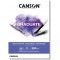 CANSON Bloc 20 feuilles GRADUATE Mixed Media - colle petit cote - Papier blanc A4 200g/m²