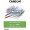 CANSON Bloc 30 feuilles GRADUATE Dessin - colle petit cote - Blanc A4 160g/m²