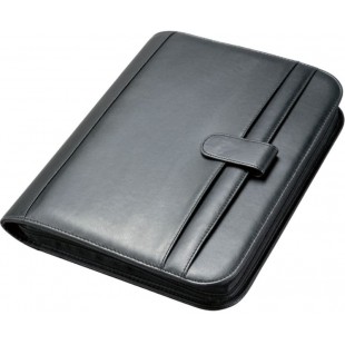 Clipboard avec Passants Cuir, Noir