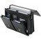  Attache Caisse "Veneto" Avec Compartiment pour Ordinateur Portable Cuir Noir Serrures Bandouliere Amovible Dimensions Externes: